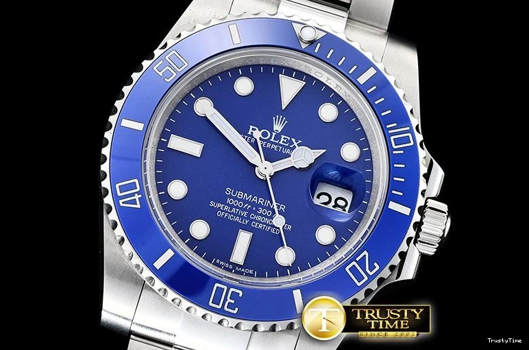 0522 HighQuality ROLSUB0257 – Submariner 116619LN SS SS Blue JF Asia 1031